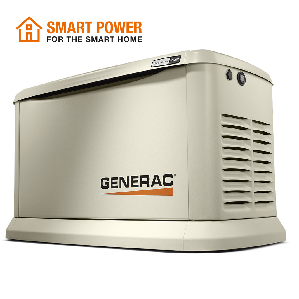 Generac 70422 (WIFI) 22/19.5 KW AirCooled Standby Generator w/ WiFi Remote Monitoring
