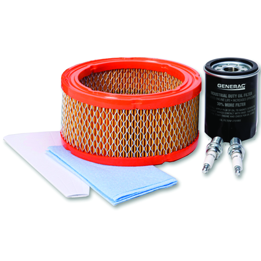 Product image for Generac 006483-0 Standby Generator Scheduled Maintenance Kit, for 11kW 530cc Engines. Use on Models 6437, 6438, 6439, 6440, 6441
