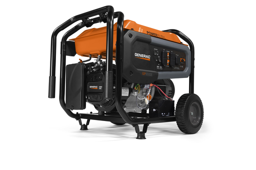 Generac 7682 GP6500E 6500W Portable Generator, Electric Start, 49 ST Product image for Generac 7682 GP6500E 6500W Portable Generator, Electric Start, 49 ST