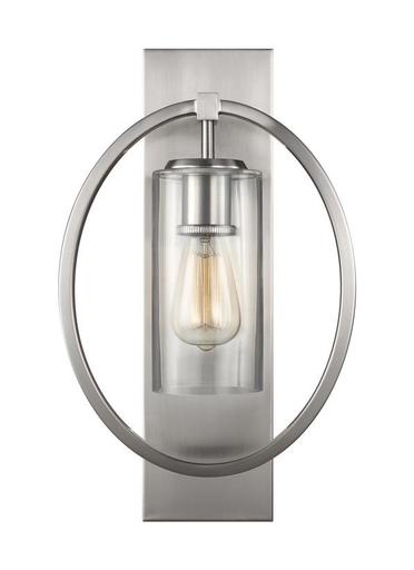 Marlena Large Sconce Satin Nickel