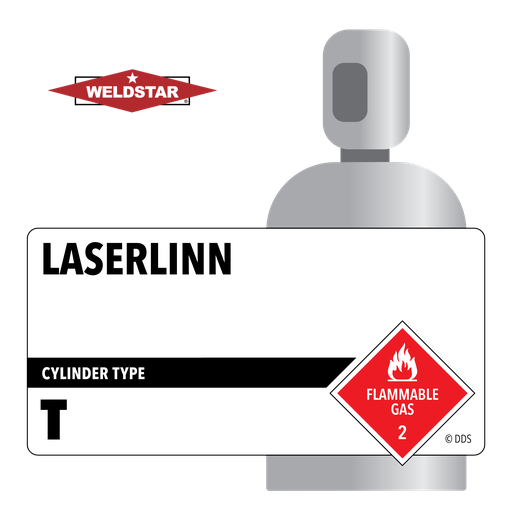 Laserlinn, T, Proprietary (PR), 145 ft3, High Pressure Aluminum (HPA), CGA 580