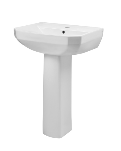 Viper® Single Hole Petite Pedestal Bathroom Sink