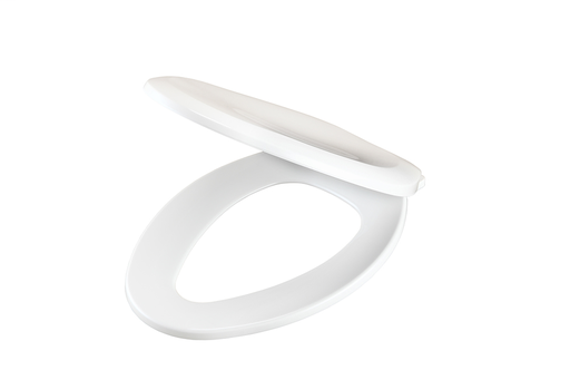 Adjustable Standard Elongated Toilet Seat with Cover