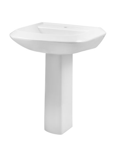 Avalanche® Single Hole Standard Pedestal Bathroom Sink