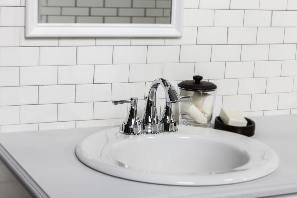 Maxwell® Oval 4" Centers Self-Rimming Bathroom Sink