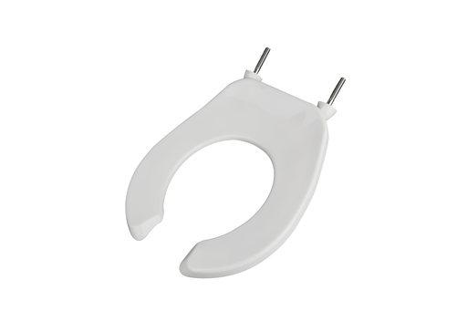 DISCONTINUED Commercial Open Front Toilet Seat Without Cover