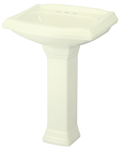 Allerton™ 4" Centers Standard Pedestal Bathroom Sink