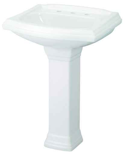 Allerton™ 8" Centers Standard Pedestal Bathroom Sink