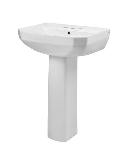 Viper® 4" Centers Petite Pedestal Bathroom Sink