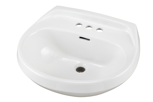 DISCONTINUED La Rive™Ped Top Petite 21" X 18" 4"Cc White