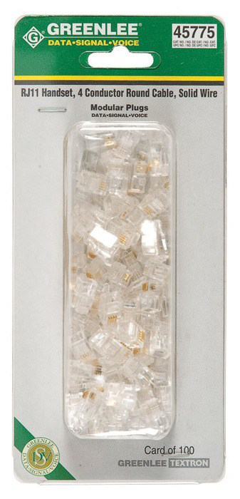 RJ11-HANDSET 4C (100 PACK)