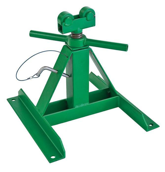 GREENLEE 687 SCREW TYPE REEL STAND 28IN MAXIMUM HEIGHT GREENLEE 687 SCREW TYPE REEL STAND 28IN MAXIMUM HEIGHT