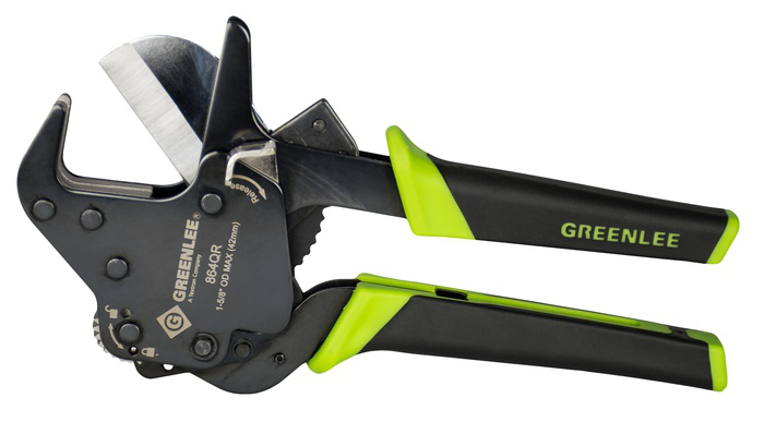 GRN 864QR CUTTER, PVC 1-1/4" COND GRN 864QR CUTTER, PVC 1-1/4" COND