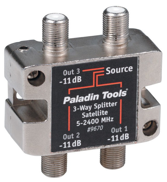 SPLITTER 3-WAY CATVF 5-24000Mhz