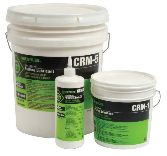 Greenlee CRM-5 Non-Hazardous 5 Gallon Cable Pulling Lubricant Greenlee CRM-5 Non-Hazardous 5 Gallon Cable Pulling Lubricant