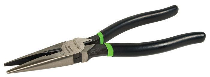 PLIERS, LONGNOSE 8" DIP STRIP