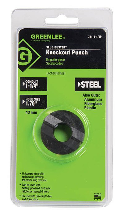 GRN 721-1-1/4P PUNCH-RD 1.250 COND GRN 721-1-1/4P PUNCH-RD 1.250 COND