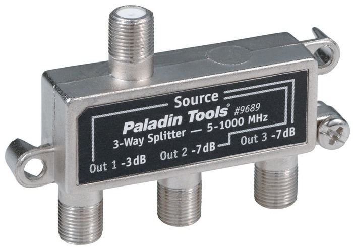 SPLITTER 3-WAY DIGITAL READY 5-1000Mhz