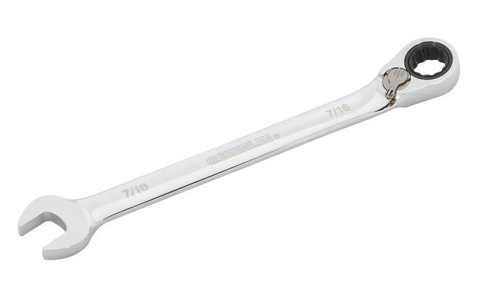 WRENCH, COMBO RATCHETING 7/16"
