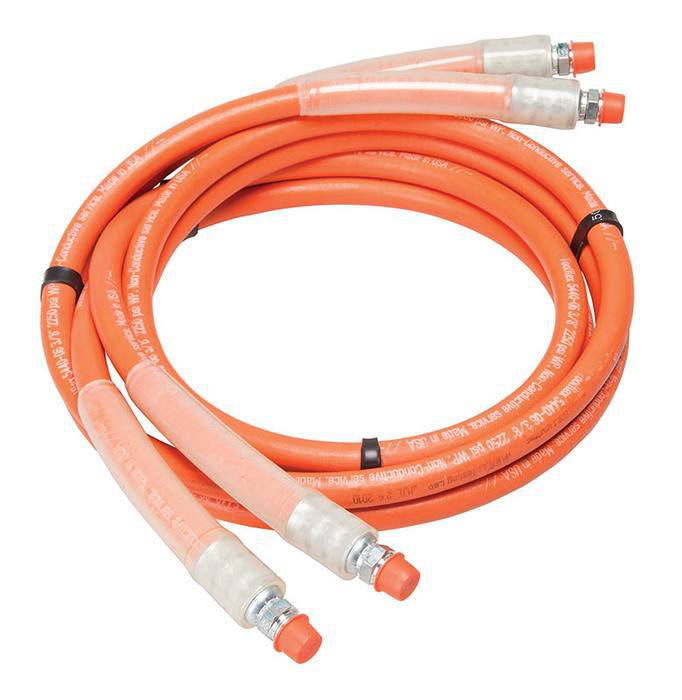 HOSE ASSEMBLY (3/8" X 8' ORANGE)