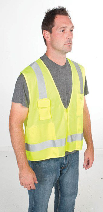 VEST, HI-VIS SURVEYOR, CLASS 2, S/M
