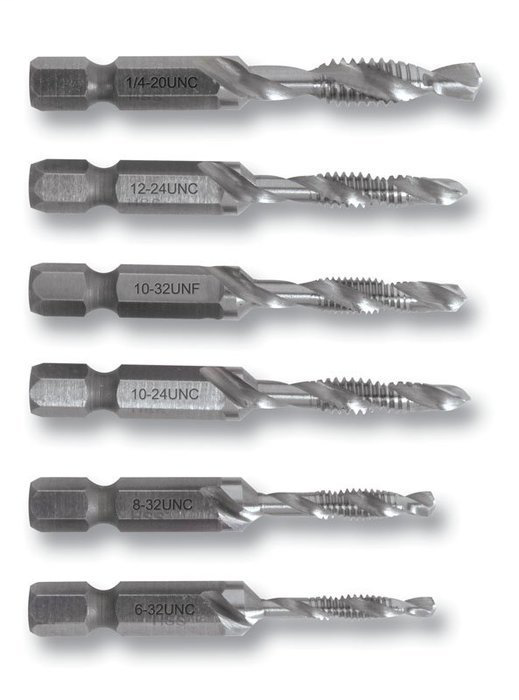 Greenlee DTAP10-24 1/4 Inch High Speed Steel Hex-Shank Combination Drill/Tap Bit Greenlee DTAP10-24 1/4 Inch High Speed Steel Hex-Shank Combination Drill/Tap Bit