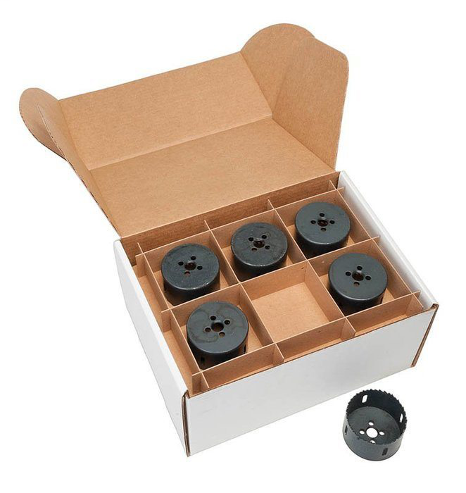 HOLE SAW, VARIABLE (3-1/2") STD PK 18