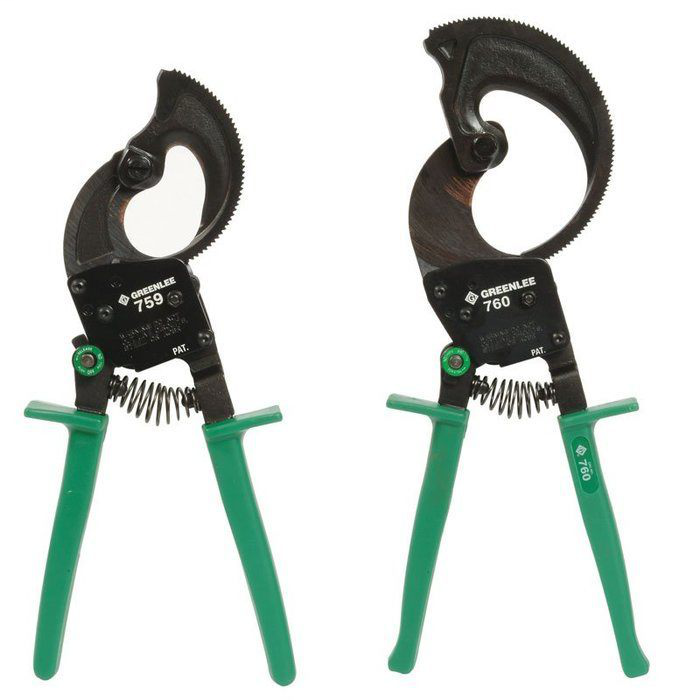 GREENLEE 760 CABLE CUTTER RATCHET 1000MCM AL/CU GREENLEE 760 CABLE CUTTER RATCHET 1000MCM AL/CU
