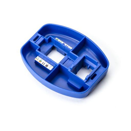 Punch Down Installation Palm Tool for Modular Jacks, Blue, 1/pkg