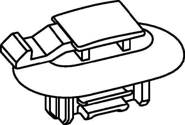 Connector Clips for oval holes YCCFT82x185