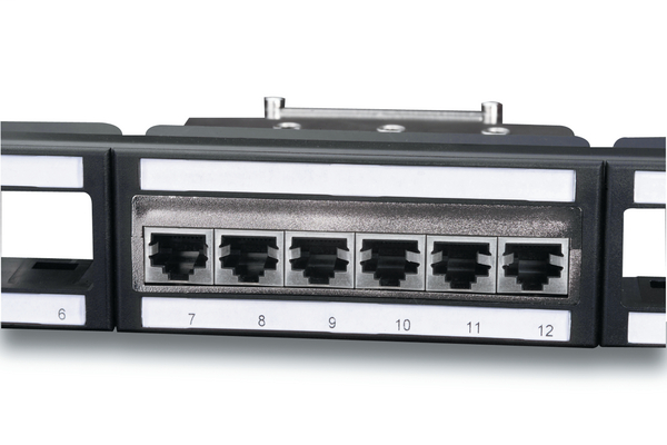 1U 24 PORT SHIELDED UNLOADED RAPIDNET CHASSIS