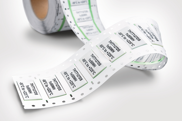 Shrinkable markers "Ladder Style", thermal transfer THTT24DS-1X50BK