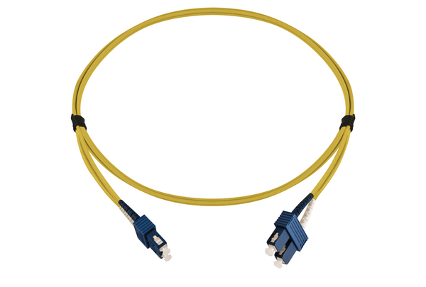 OS2 Fibre Patch Leads FLCXXS2-SCSCDY-01.0M
