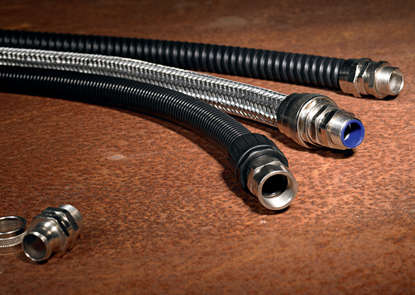 Fittings for spiral-reinforced PVC conduits PSRSC16-FMC-M16