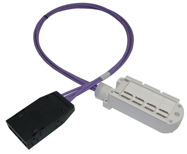 RapidNet 4 Port Category 5e  RN04U5E-CAPOXX-10.0M