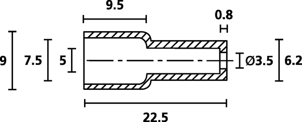 For flat pin bushings OP4827