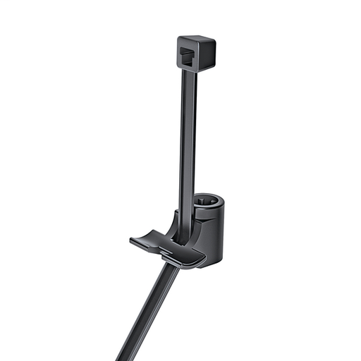 2 Piece Cable Tie, Black