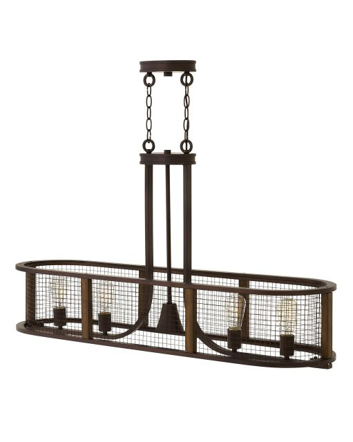 Product image for HINK 4825IR 4LT 100W CHANDELIER