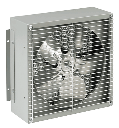 Product image for Hoffman 1RB65 Filter Box Fan, 115V 275 CFM, Open Loop - 1RB - Standard, 10.13x10.13x4.50, Steel, Light Gray