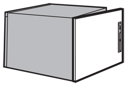 NVENT PDS5A8R Door, Upper Rear NVENT PDS5A8R Door, Upper Rear