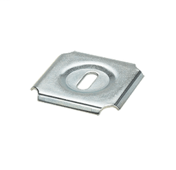 Hoffman QTPSSW3BLK Splice Washer, 4" x 4" x 8", Black, steel