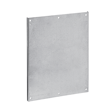 Panels for Free-Stand Type 4, 4X and 12 Single- and Dual-Access One-Door Enclosures with Mounting Channel