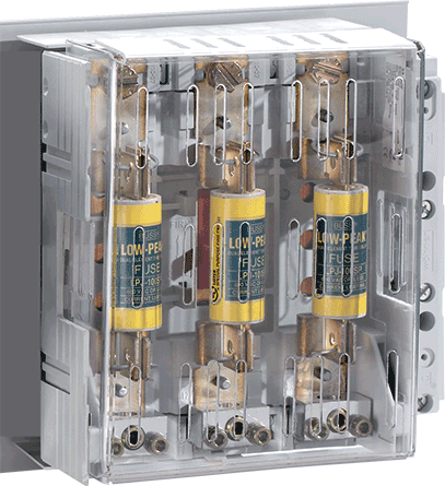 Product image for Hoffman HB33311 256mm 400A 600V Fuse Holder