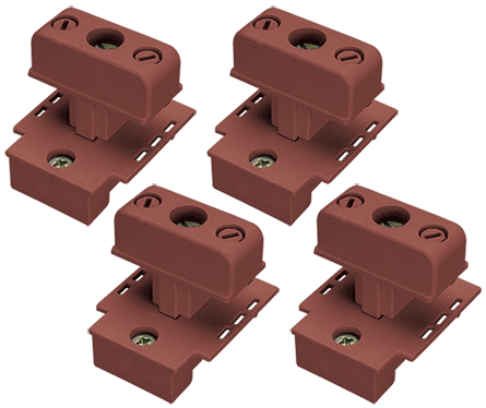 Holders, for laminated busbars (up to 10-mm lamination packs)