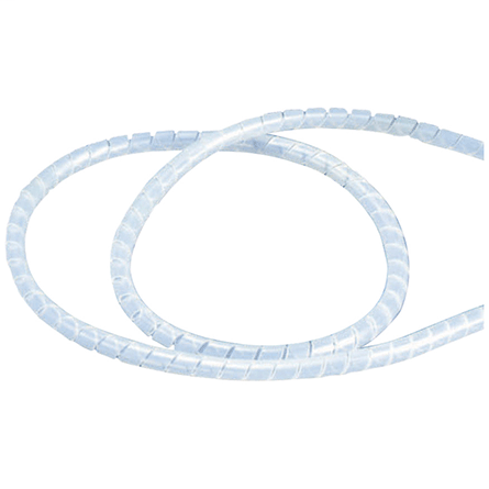 ERIFLEX SPIRFLEX Spiral Sleeve, White, 0.24" (6 mm) dia, 164' (50 m)