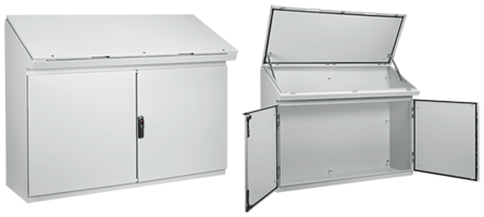 ProLine Series Double-Bay Desk Console, Type 12 - PGLD12135DC