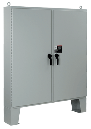 Hoffman A62H4818LP3PT 62.06 x 48.06 x 18.06 Inch 12 Gauge Steel NEMA 4 2-Door Floor Mount Enclosure Hoffman A62H4818LP3PT 62.06 x 48.06 x 18.06 Inch 12 Gauge Steel NEMA 4 2-Door Floor Mount Enclosure