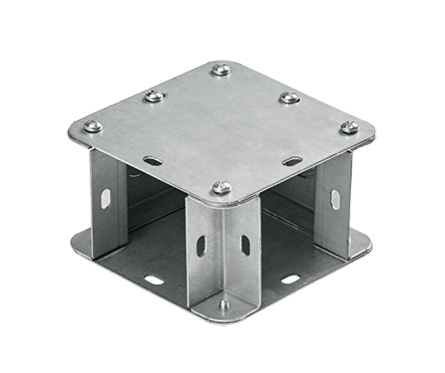 Galvanized 90-Degree Elbow-Tee-Cross - F4490TXGV
