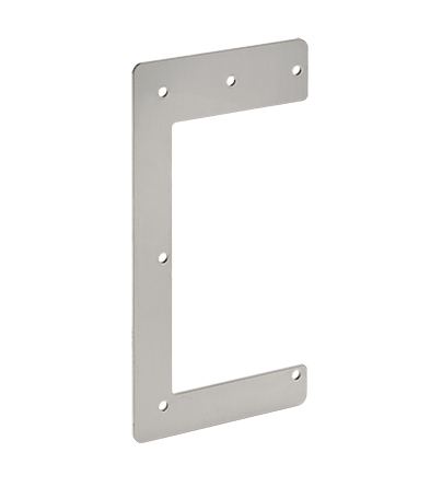 Hoffman F44HDSS 4 x 4 Inch NEMA 12 Gray Stainless Steel Feed-Through Wireway Drop Hanger Hoffman F44HDSS 4 x 4 Inch NEMA 12 Gray Stainless Steel Feed-Through Wireway Drop Hanger