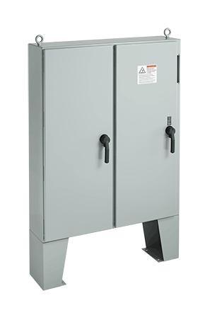 Hoffman A72X7318LPFTCG 72.12 x 73.75 x 18.12 Inch Gray Steel NEMA 12 2-Door Disconnect Enclosure Hoffman A72X7318LPFTCG 72.12 x 73.75 x 18.12 Inch Gray Steel NEMA 12 2-Door Disconnect Enclosure